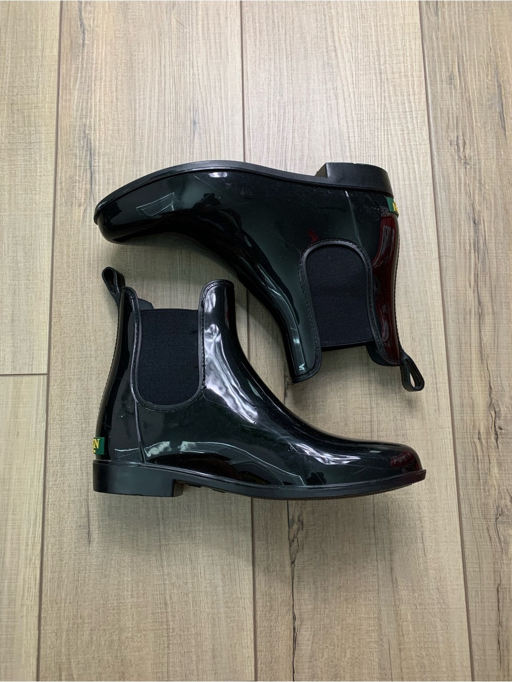Black Ralph Lauren Rain Boots
